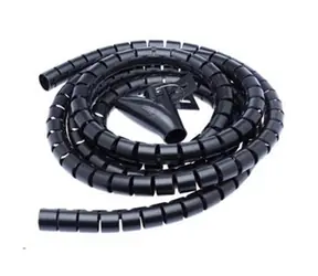 CONNECT IT trubice pro vedení kabelů WINDER (1.5m x 30mm) černá