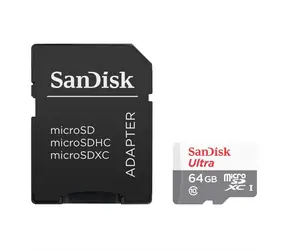 SanDisk Ultra microSDXC 64GB + adaptér