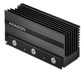 AXAGON CLR-M2XL, hliníkový pasivní chladič pro jedno i oboustranný M.2 SSD disk, výška 36 mm