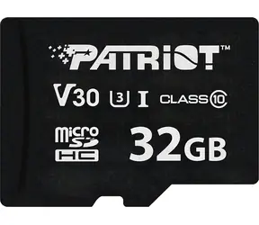 Patriot VX V30 U3 / Paměťová karta microSDHC / 32GB / UHS-I U3 / V30 / Class 10 / 90 MB/s