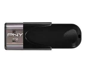 PNY Attaché 4 8GB černá / Flash disk / USB 2.0