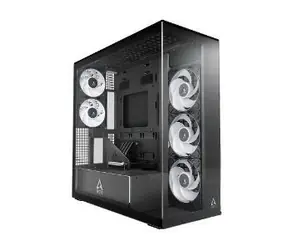ARCTIC Xtender VG černá / PC skříň / Bez zdroje / E-ATX / tvrzené sklo / 5× ARGB ventilátor