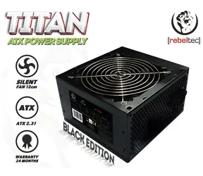 Rebeltec TITAN 400W / Zdroj / ATX / pasivní PFC / 120 mm
