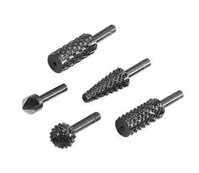 Wolfcraft Sada rašplí a záhlubníků O 12,5/14/12 mm / Sada nástrojů / 3 ks
