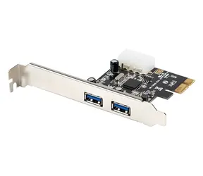 Lanberg PCI-E karta 2x USB 3.1 / PCI-E karta / 2x USB 3.2 Gen 1 (3.1 Gen 1) Typ A / 5 Gbit/s / interní