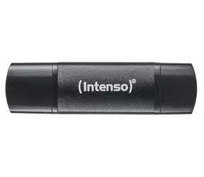 Intenso Flex Line 64GB černá / Flash disk / USB-C, USB-A / USB 3.2 Gen 1 / čtení 70 MB/s