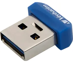 Verbatim Store 'n' Stay Nano modrá / Flash disk / 64 GB / USB 3.2 Gen 1 / čtení 80 MB/s / zápis 25 MB/s
