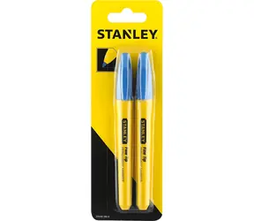 Stanley Marker Fine Tip / Popisovač / Tenký hrot / 4 ks / mix barev