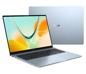 ASUS Vivobook S16 modrá / Notebook / 16" WUXGA OLED / Snapdragon X1-26-101 / 8GB / 512GB SSD / W11H