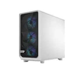 Fractal Design Meshify 2 RGB TG Clear Tint bílá / Skříň / E-ATX / bez zdroje / průhledná bočnice