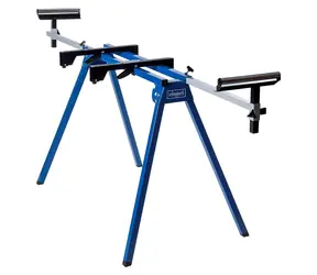 Scheppach UMF1550 černá / Stojan pro pokosové pily / nosnost 150 kg / výška 81 cm