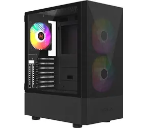 KRUX Vako Pro / PC skříň / ATX / tvrzené sklo / chlazení do 280 mm / 3x ARGB ventilátor / USB-C