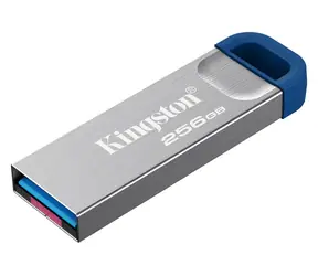 Kingston DataTraveler Kyson 256GB stříbrná / Flash disk / USB 3.2 Gen 1 (USB-A) / čtení 220 MB/s