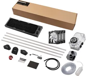 PHANTEKS Glacier EZ-Fit 360 D30-KIT / Sada pro vodní chlazení / 360 mm