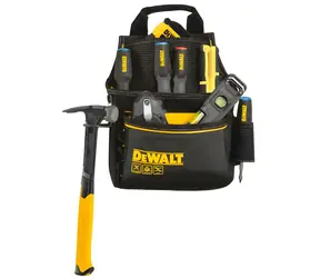 DeWalt Pracovní pás s kapsami / Pracovní pás / 12 kapes / kovová spona