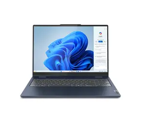 Lenovo IdeaPad 5 2-in-1 16AHP9 modrá / 16" 2K T / AMD Ryzen 5 8645HS 4.3 GHz / 16GB / 512GB SSD / AMD 760M / Bez OS