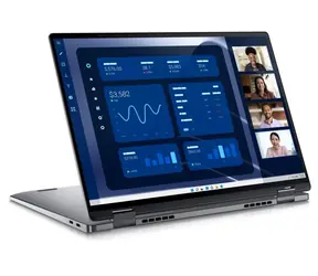 DELL Latitude 9450 2v1 šedá / 14" QHD+ T / Intel Core Ultra 7-165U 1.7GHz / 32GB / 1TB SSD / Intel Graphics / W11P 