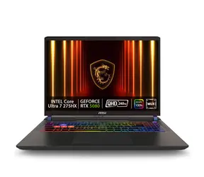 MSI Vector 16 HX AI A2XWIG-023CZ šedá / 16" QHD+ / Intel Core Ultra 9 275HX / 32GB / 1TB SSD / RTX 5080 16GB / W11H