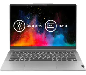 Lenovo IdeaPad Flex 5 14ABR8 šedá / 14" WUXGA T / AMD Ryzen 5 5625U / 8GB / 256GB SSD / AMD Radeon / W11H