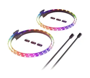 Hyte LS30 LED Strip x 2 černá / LED pásek / 62x LED / Nexus Link 
