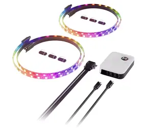Hyte LS30 LED Strip x 2 + Nexus Portal černá / LED pásek / 62x LED / Nexus Link 