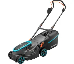 Gardena 14638-20 PowerMax 37/36V P4A / Aku rotační sekačka / šířka záběru 37 cm / do 350 m2 / 4.0 Ah