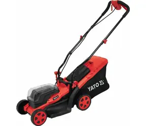YATO YT-85221 / Aku sekačka na trávu / 34 cm / 35L / 18V / bez aku