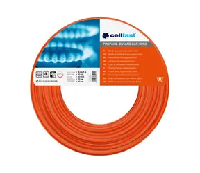 CELLFAST 20-002 Technická hadice na plyn 9 mm - Délka 50 m / pro Propan Butan