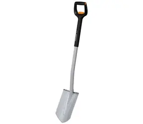 Fiskars 1066732 Teleskopický špičatý rýč 