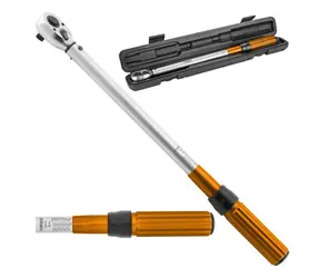 NEO TOOLS 08-837 / Klíč obousměrný momentový / 60-330 Nm / 1/2" / celokovová struktura / pro praváky i leváky