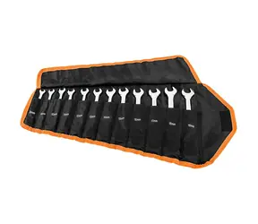NEO TOOLS 09-345 / Sada klíčů / CrV ocel / měkký kufřík