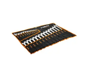 NEO TOOLS 09-754 / Sada očkových klíčů / 6-32mm / z chrom-vanadiové oceli