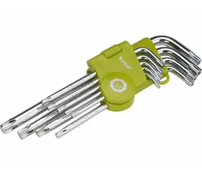 EXTOL-CRAFT Sada L-klíčů TORX T10-50 9ks