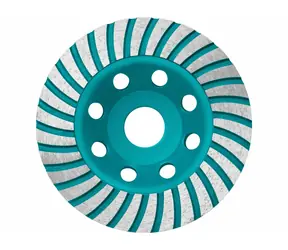 TOTAL-TOOLS TAC2411251 / Brusný kotouč diamantový / 125 x 22.22 mm 