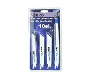 GEKO Pilové listy bimetalové sada 10ks 
