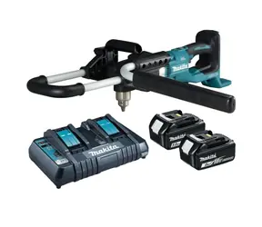 Makita DDG460T2X7 / Aku půdní vrták / 2x18V / 2x5.0Ah 