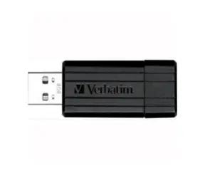 Verbatim Store 'n' Go PinStripe 8GB černá / Flash Disk / USB 2.0 / čtení: 10MBs / zápis: 4MBs