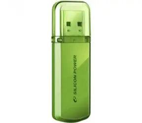 Silicon Power Helios 101 / 16GB / Flash disk / USB 2.0 / Hlníkový / Zelený