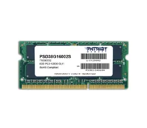 Patriot 8GB (1x8GB) 1600MHz / SO-DIMM / DDR3 / CL11 / 1.5V