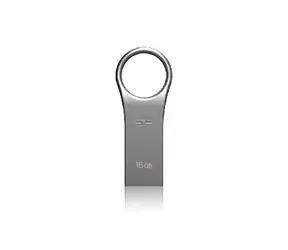 Silicon Power F80 / 16GB / Flash disk / USB 2.0 / Kovový / Stříbrný