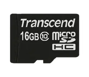 Transcend Micro SDHC 16GB / Micro SDHC / 16GB / Class 10