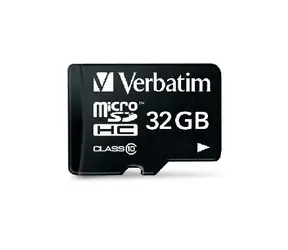 Verbatim microSDHC paměťová karta 32GB (+ adaptér) / Class 10