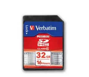 Verbatim SDHC 32GB pamětová karta / SECURE DIGITAL / Class 10