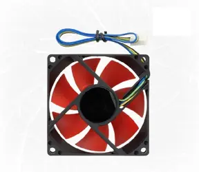 AIREN FAN RedWings92 Clever ventilátor / 92 x 92 x 25mm / 10-24.5 dBA / červená