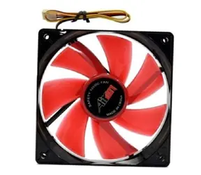 AIREN FAN RedWings140 ventilátor / svítící LED / 140 x 140 x 25mm / 14.6 dBA / červená