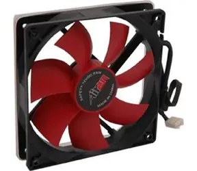 AIREN FAN RedWings120 Clever Deluxe ventilátor / PWM / 120 x 120 x 25mm / červená