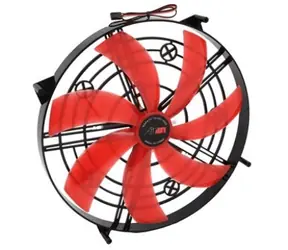 AIREN FAN RedWingsGiant LED 300 ventilátor červená / 300 x 300 x 30mm