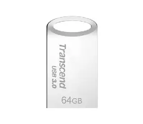 Transcend JetFlash 710S 64GB stříbrná / Flash disk / USB 3.2 Gen 1 - (USB-A 3.0)