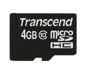 Transcend Micro SDHC karta 4GB Class 10