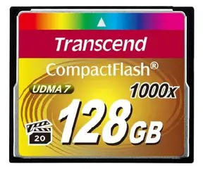 Transcend Compact Flash 128GB Ultimate / CF / 128GB / 1000x